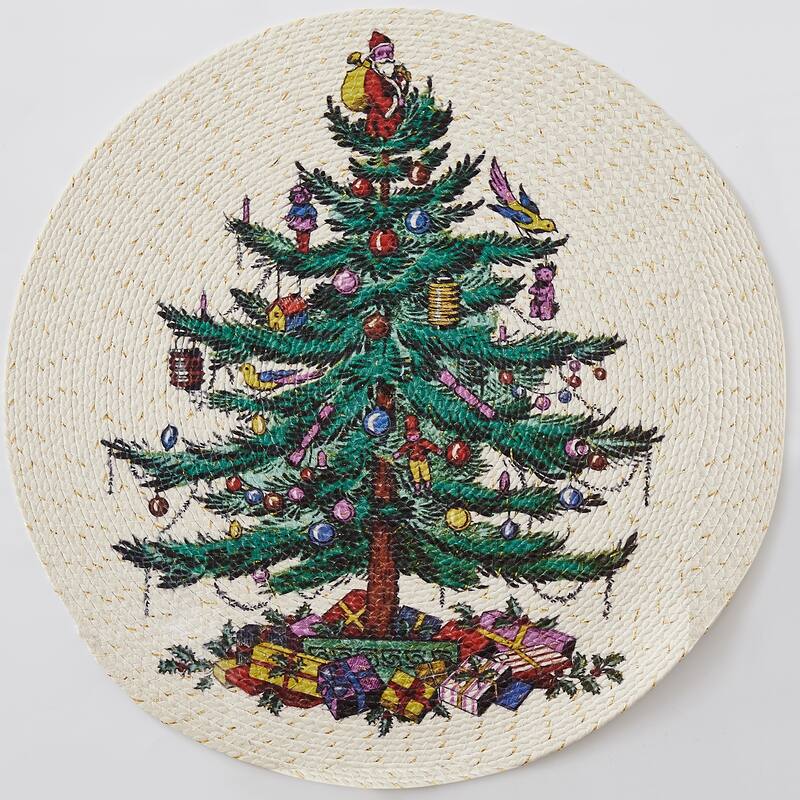 Spode� Christmas Tree Set of 4 Round Placemats