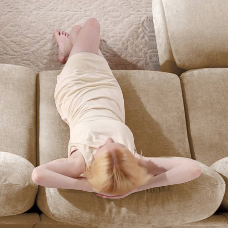 GDF Studio - Cloudy Modular Modern Chenille Sectional Sofa with Tufted Cushion Backrest and Ergonomic Design