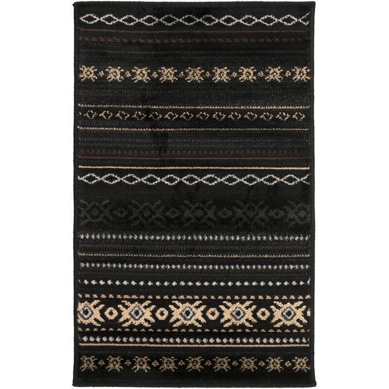 Livabliss Paramount Southwestern Aztec Area Rug