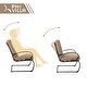preview thumbnail 4 of 10, PHI VILLA Auto-ignition 5-piece Gas Fire Pit Table and Chair Set