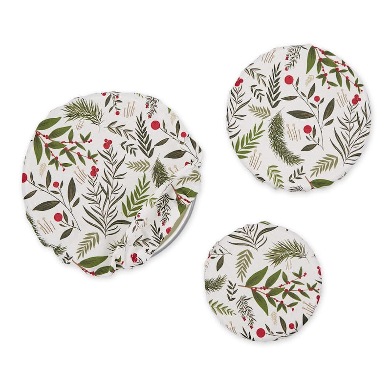 Print Dish Cover (Set Of 3)