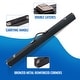 preview thumbnail 3 of 4, GSE™ 1x1 Hard Billiard Pool Cue Stick Hard Box. 1/2 Pool Cue Case for 1 Butts/1 Shafts - Black