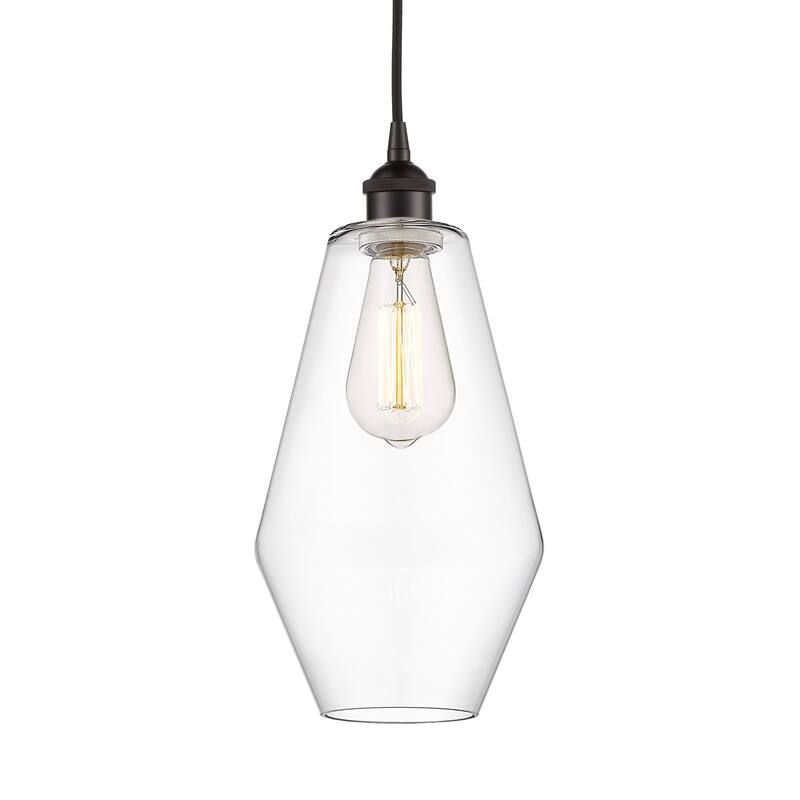 Innovations Lighting 616-1P-15-7 Cindyrella Pendant Cindyrella 7" Wide - Oil Rubbed Bronze / Clear