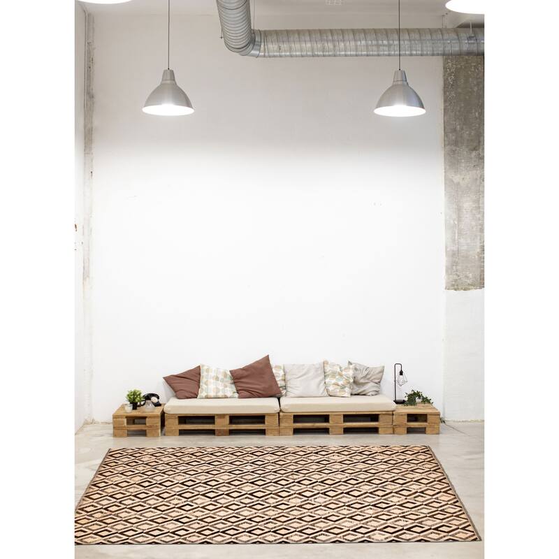 Sivas Cream Kilim 10'3" x 13'9" - 10'3 x 13'9
