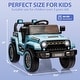 preview thumbnail 12 of 22, Kids Ride On Truck Car, 12V Battery Powered Electric Car w/Parent Remote Control