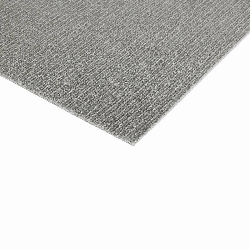 Foss Floors Edge 24"x24" Peel and Stick Indoor/Outdoor Carpet Tiles 15/Box