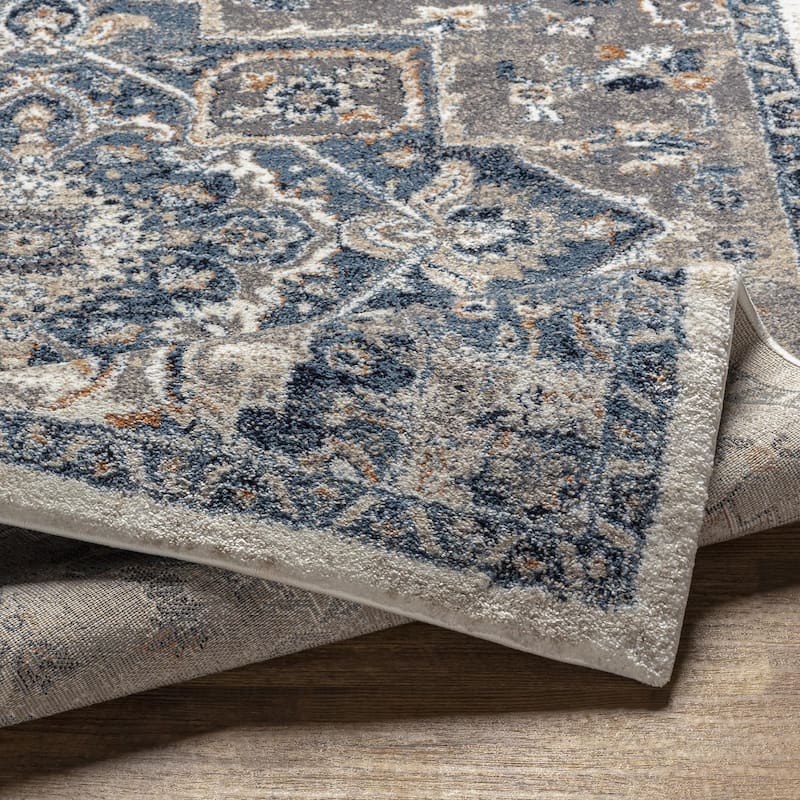 Livabliss Traditional Tuscany Medallion Area Rug