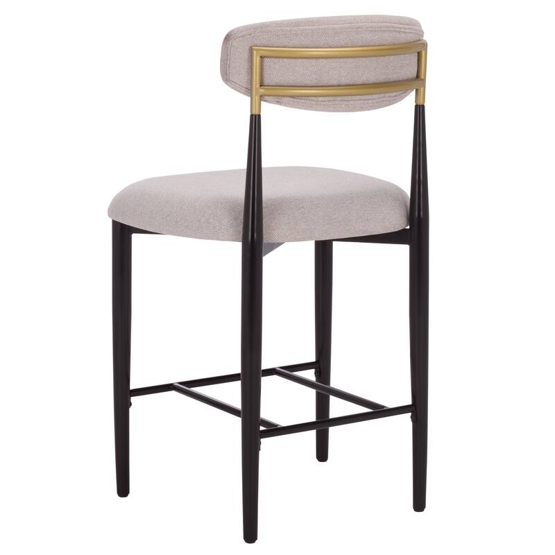 SAFAVIEH Home Covelle Counter Stool (Set of 2) - 20"W x 21"D x 37"H