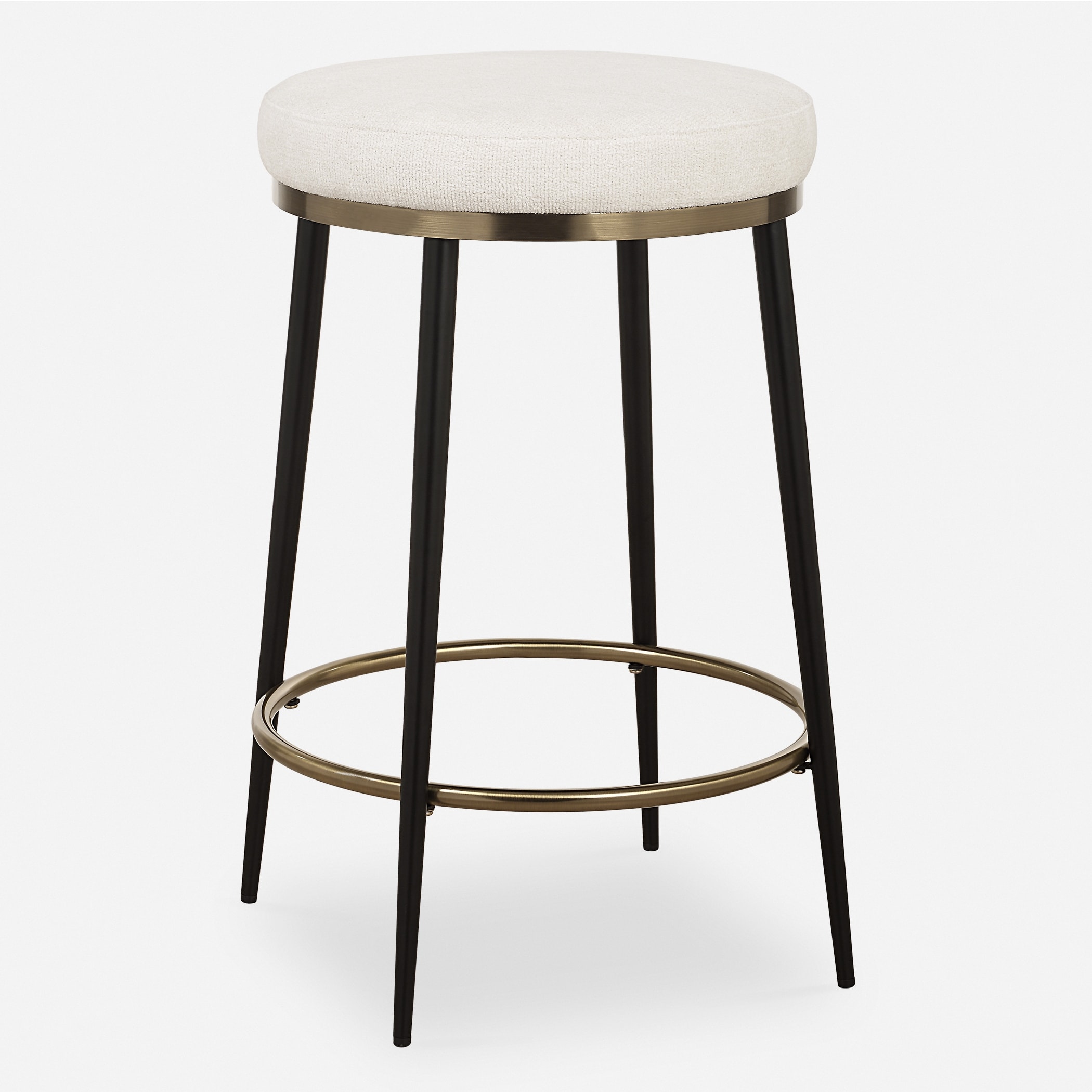 Uttermost Ensemble Cream Counter Stool