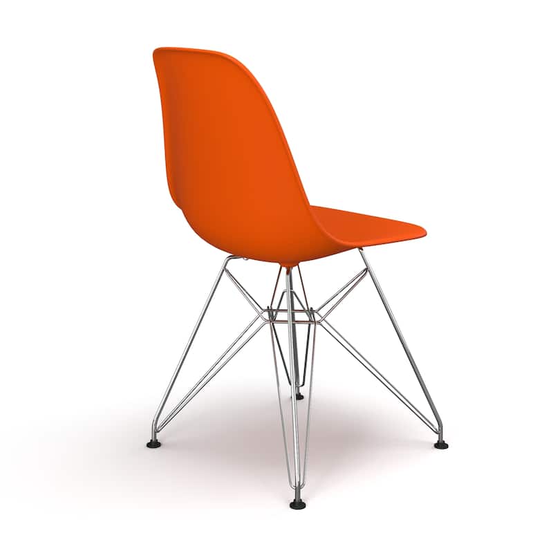 Paris Eiffel Dining Chairs Chrome Base