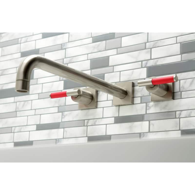 Kingston Brass Kaiser Wall Mounted Roman Tub Filler