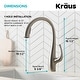 preview thumbnail 6 of 35, Kraus Ansel 2-Function 1-Handle Pulldown Kitchen Faucet