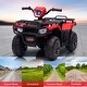 preview thumbnail 20 of 23, 12V Kids Ride on ATV, Battery-Operated Car, Dual Speed Adjustment 1.5-2.2mph for Toddlers
