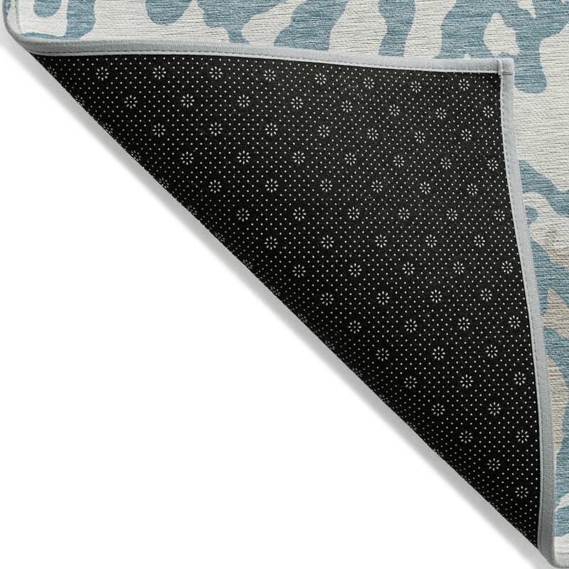 HomeRoots Animal Print Transitional Rectangle Outdoor Rug