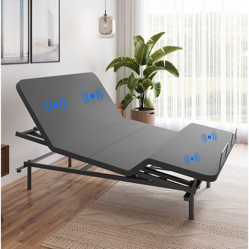Boyd Sleep Full Body Incline Adjustable Bed Frame, Power Adjustable Base for Side Sleepers, Timed Massage, Anti-Snore