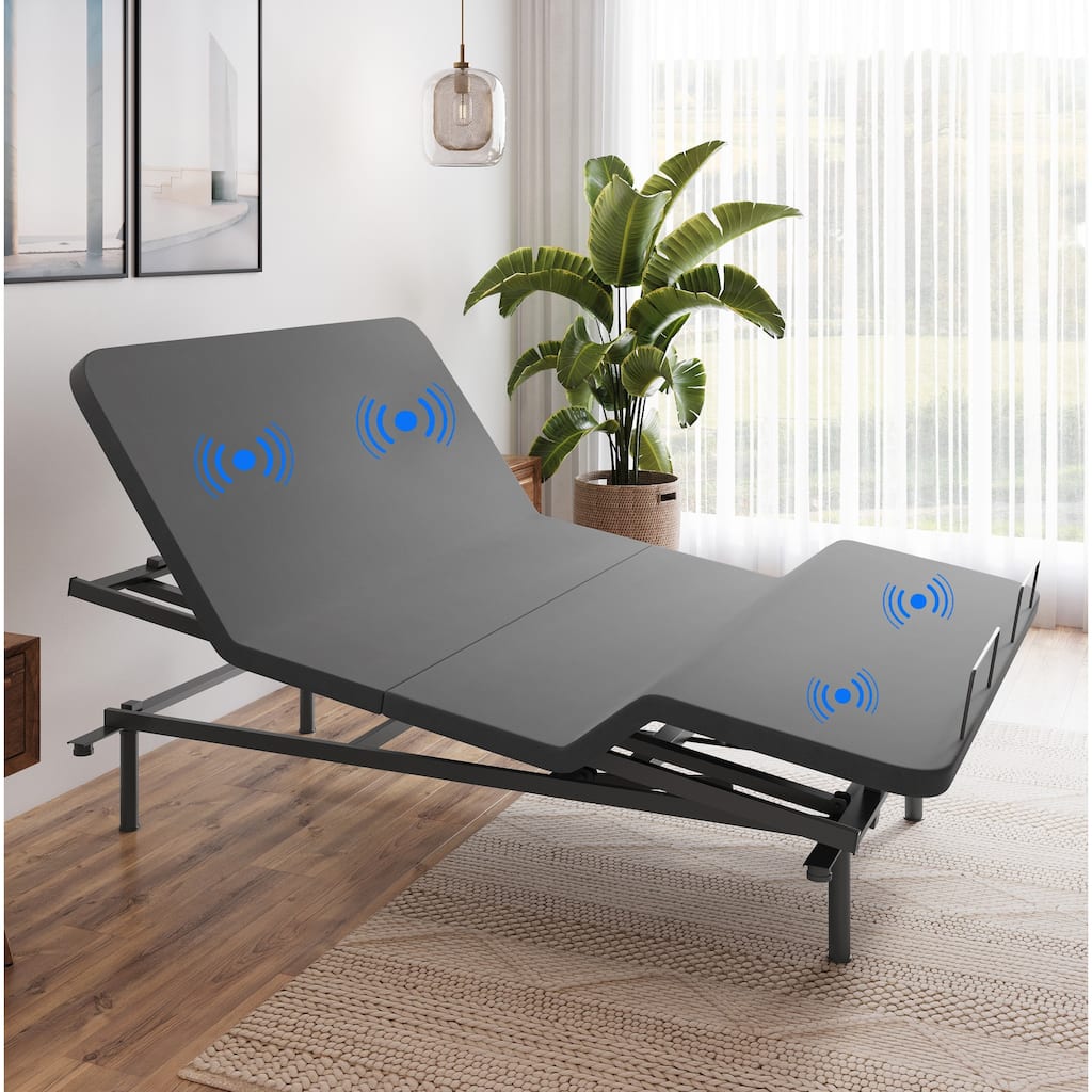 Boyd Sleep Full Body Incline Adjustable Bed Frame, Power Adjustable Base for Side Sleepers, Timed Massage, Anti-Snore