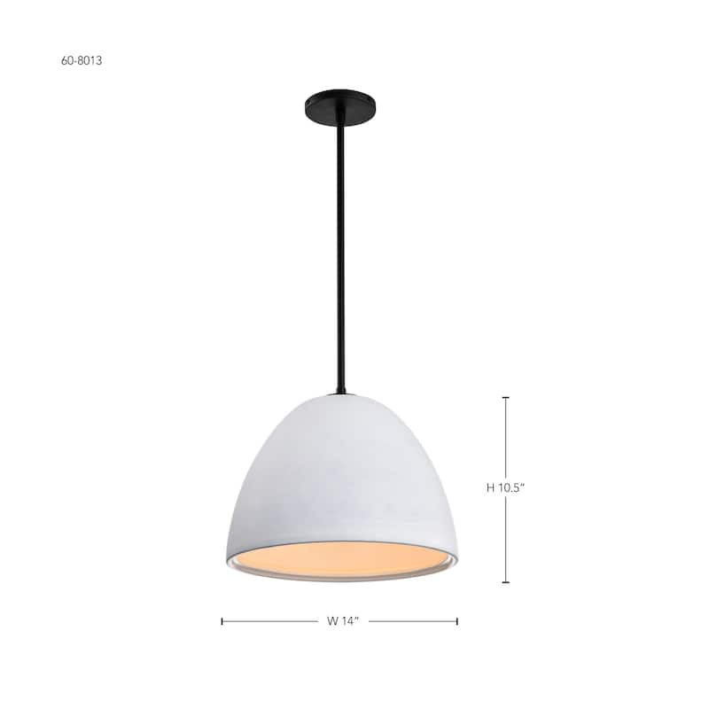 Nuvo Lighting 60/8003 Collins 14" Wide Pendant