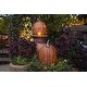 preview thumbnail 13 of 16, Desert Steel Orange Tall Pumpkin Luminary