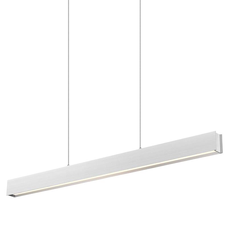 Z-Lite 1016-45L-LED Hudson 45" Wide Linear Chandelier - Brushed Nickel