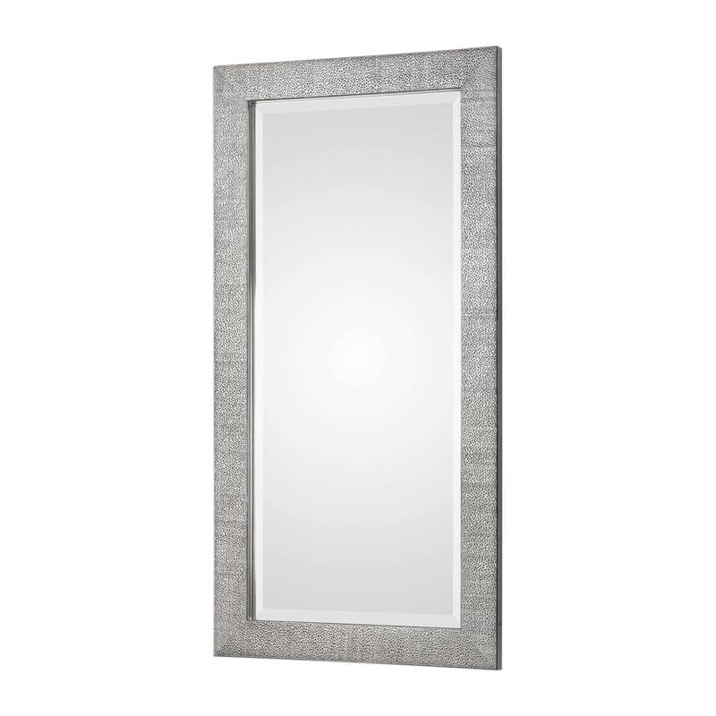 Uttermost Tulare 48" X 24" Contemporary Dual Hang Silver Framed Wall