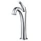 preview thumbnail 19 of 38, KRAUS Arlo Single Handle 1-Hole Vessel Bathroom Faucet w/ Pop Up Drain Chrome