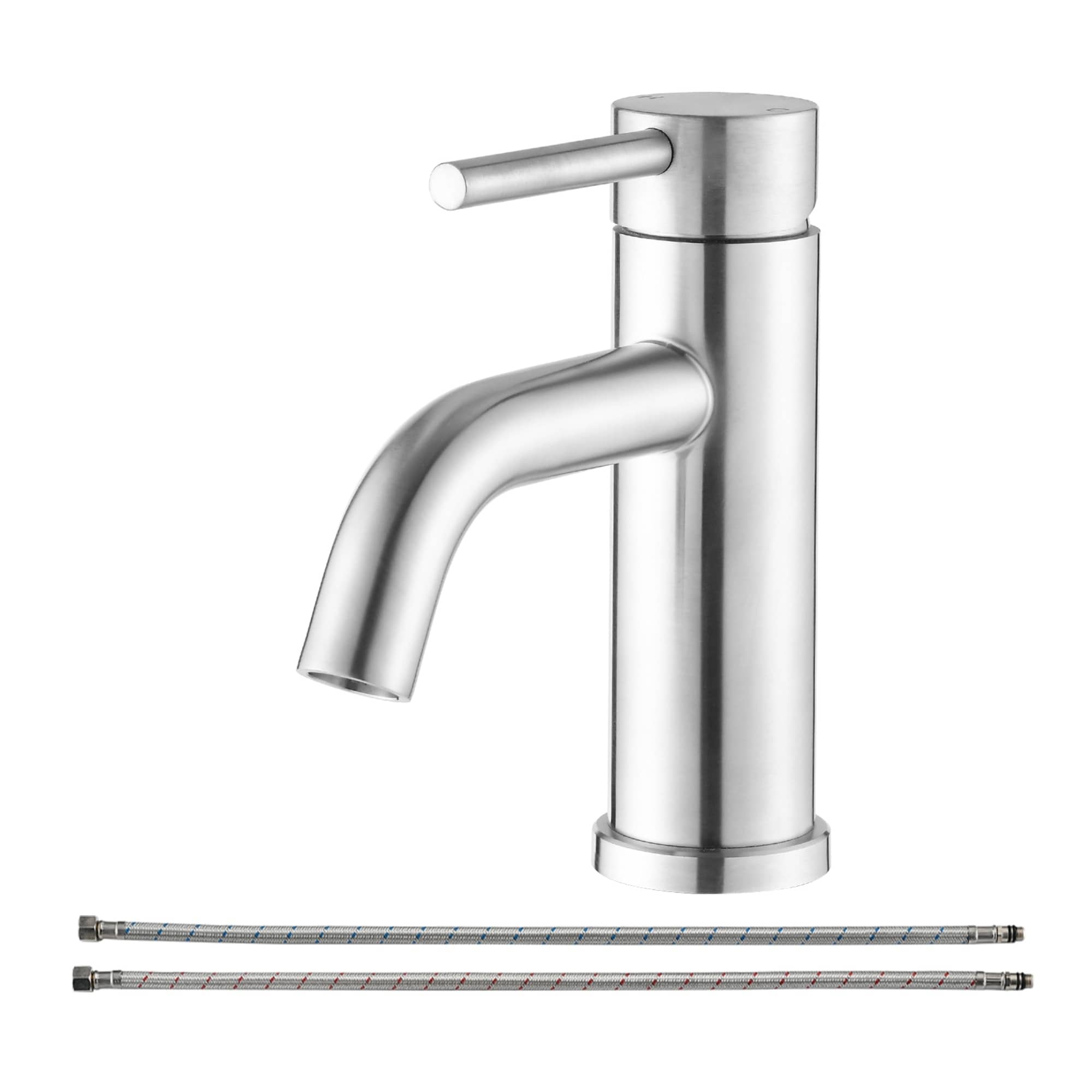 6.57" Single Hole Bathroom Faucet