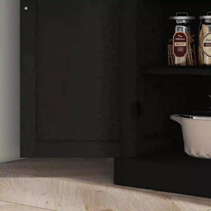 72" Kitchen Cabinet, Pantry Storage Cabinet with Doors and Shelves