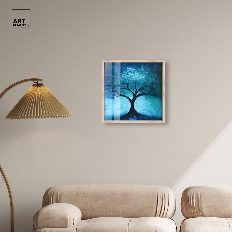 Tree of Opposites III Shadowbox by Art Remedy