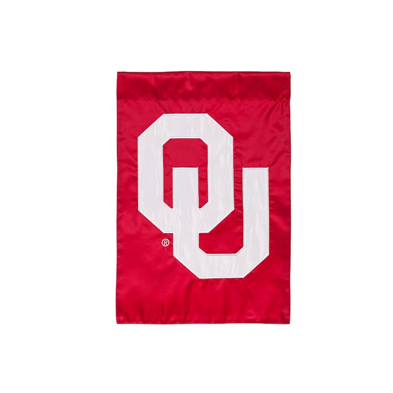Applique Flag, Garden, University of Oklahoma