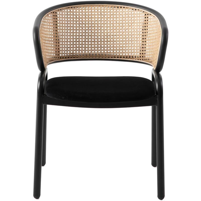 LeisureMod 7-pc Dining Set Ravenna Table and 6 Ervilla Chairs