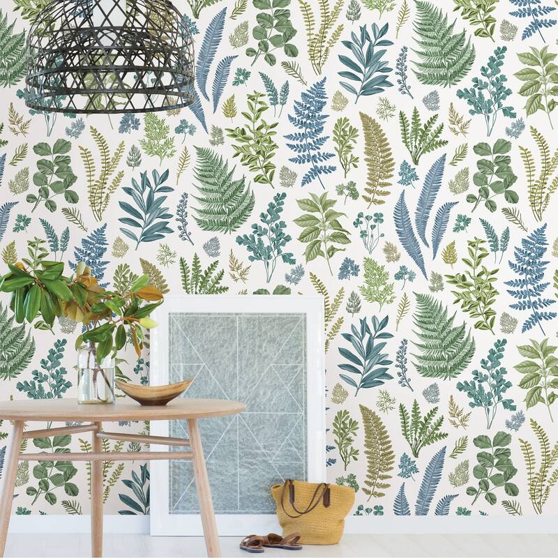 A-Street Prints Britta Multicolor Herbs Wall Mural