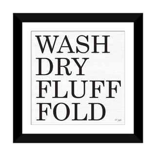 iCanvas "Wash-Dry-Fluff-Fold" by Jaxn Blvd.