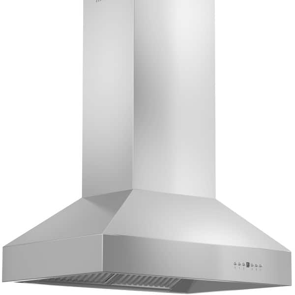 slide 2 of 6, ZLINE 36" Island Mount Range Hood in Stainless Steel (697i-36)