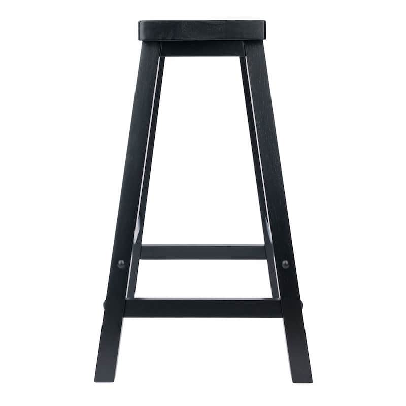Saddle Seat Counter Stool - 17.48 x 14.47 x 24 inches