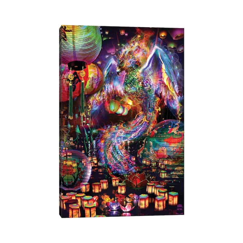 iCanvas "Phoenix" by Jumbie Canvas Print