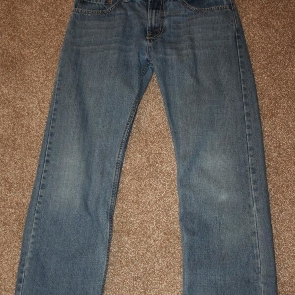 Denim Jeans 505 Straight 28 x 28 Boys 