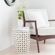preview thumbnail 2 of 7, Artistic Weavers Kelsey Ceramic Indoor/ Outdoor Decorative Stool