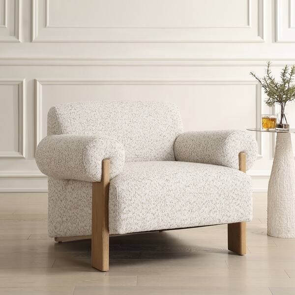 slide 2 of 7, Uttermost Juncture Upholstered Accent Chair White