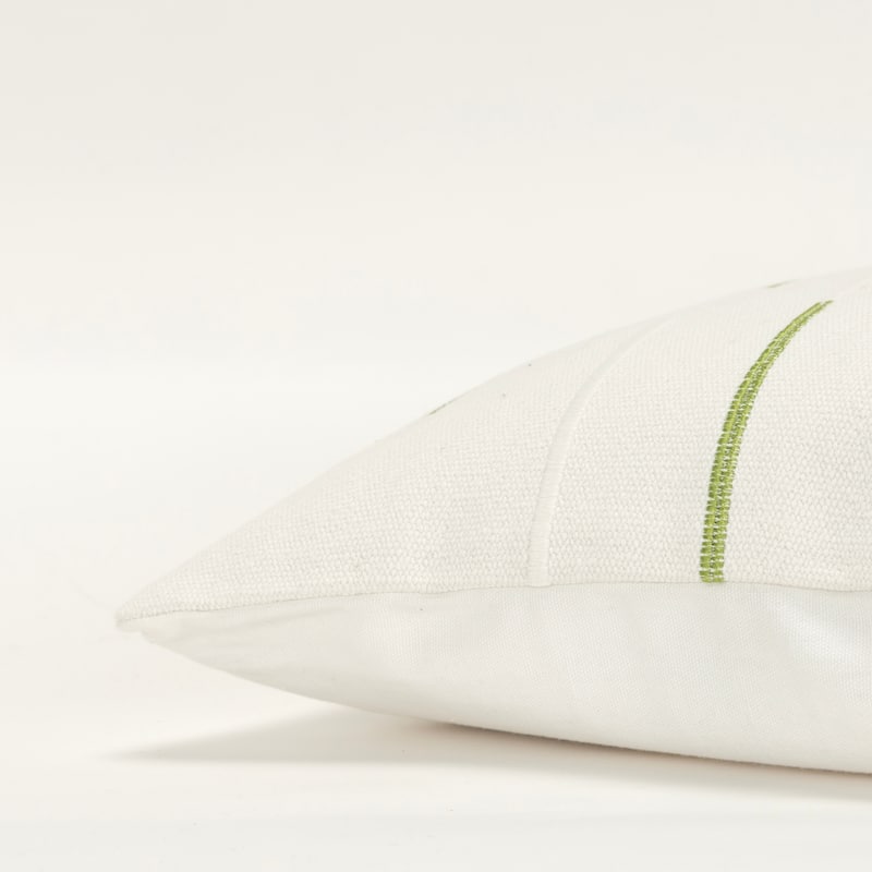 Rizzy Home Transitional Ivory Down Filled Pillow - 14"x20"