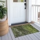 preview thumbnail 73 of 84, Machine Washable Indoor/ Outdoor Chantille Modern Abstract Rug
