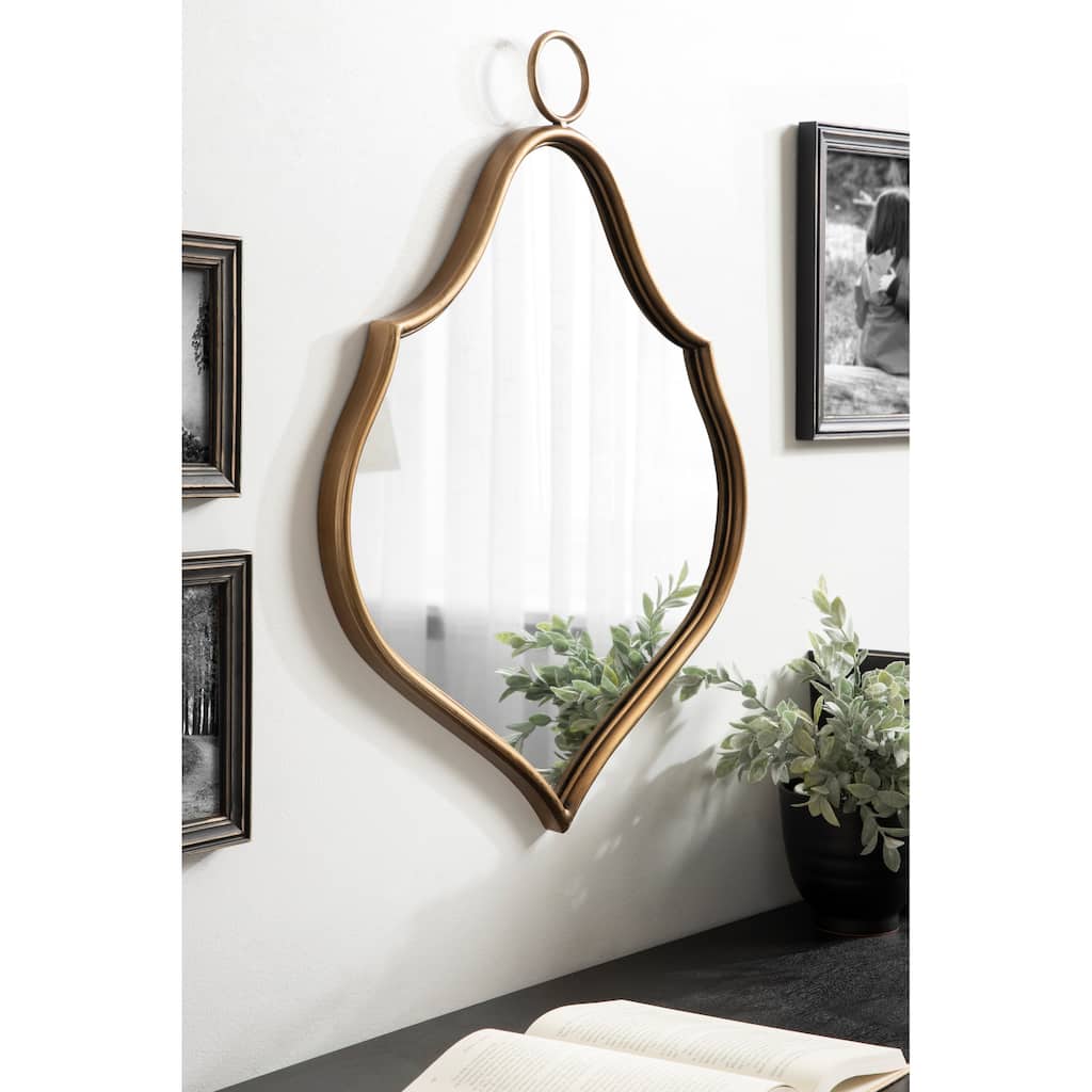 Kate and Laurel Sarita Decorative Framed Wall Mirror - 21x27