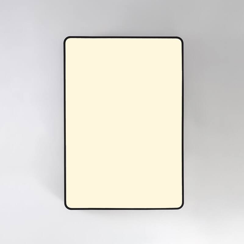 Dimmable LED Wide Rectangular Flush Mount Light 33.9 in