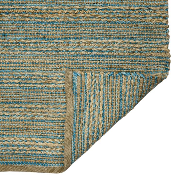 Saratoga All-natural Jute/Cotton Flatweave Area Rug