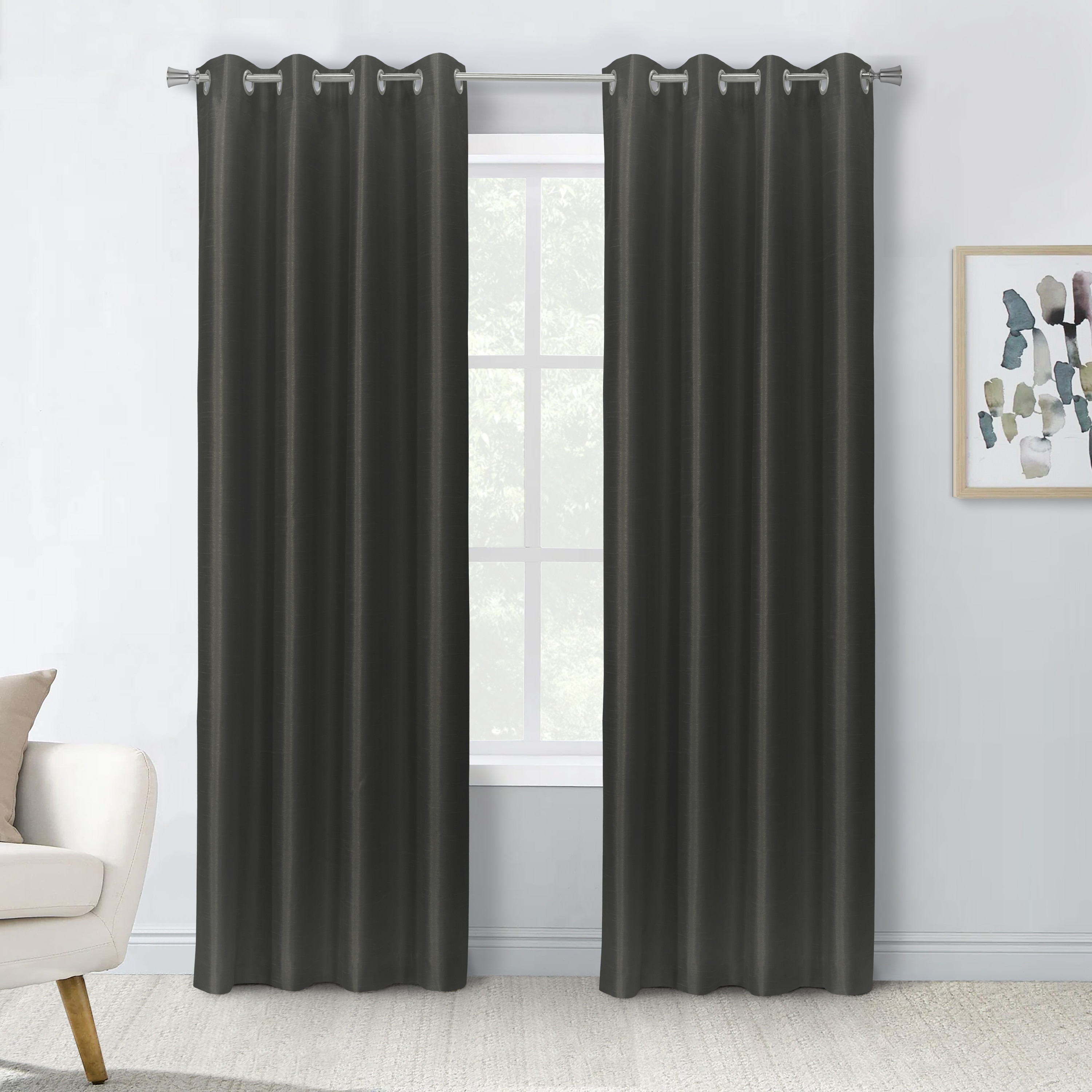 Glacier Blackout Grommet Curtain Panel