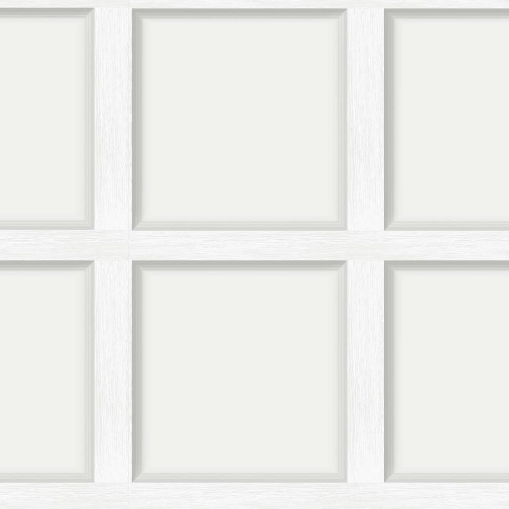 Modern Faux Wood Panel Non-Pasted Wallpaper - 396 in x 20.8 in