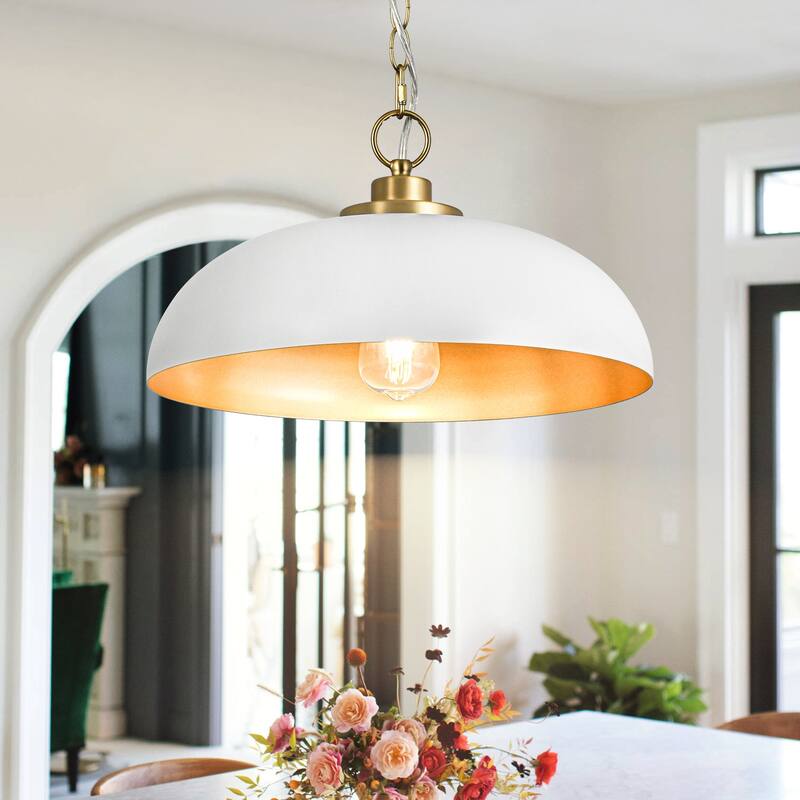 Modern Industiral Dome Pendant Lights for Kitchen Island