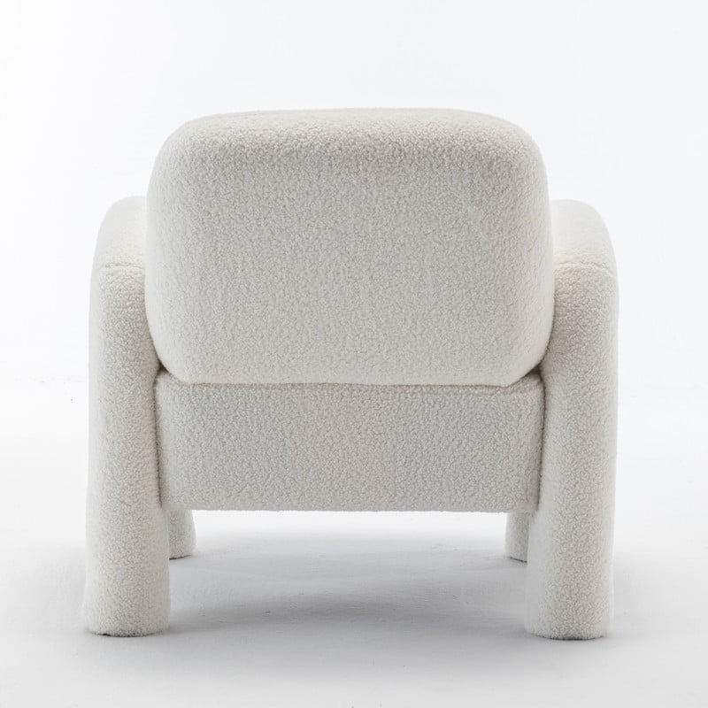 SEYNAR Modern Unique Design Upholstered Accent Chair for Living Room