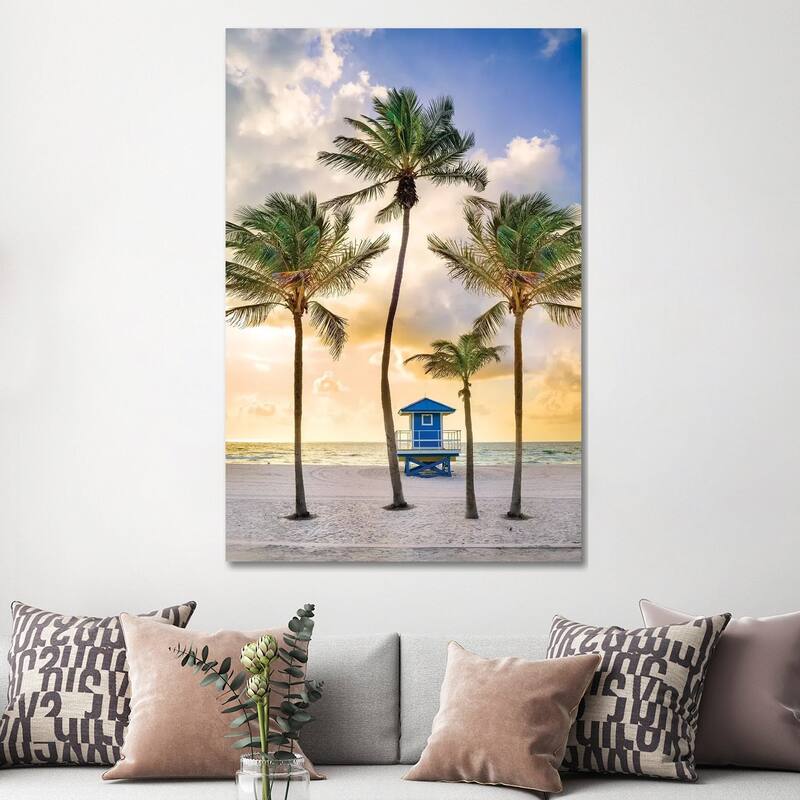 iCanvas "Florida Beach Sunrise" by Susanne Kremer Canvas Print