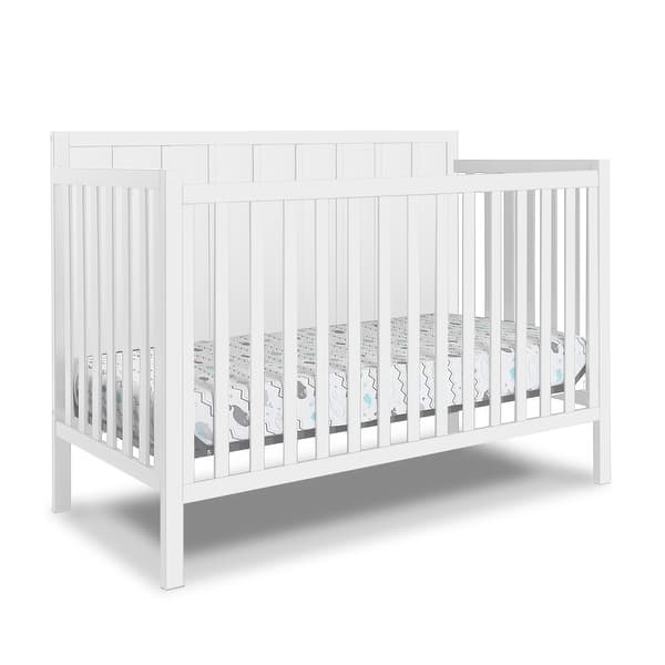 slide 2 of 10, Sorelle Furniture Essex 4-in-1 Convertible Crib White White