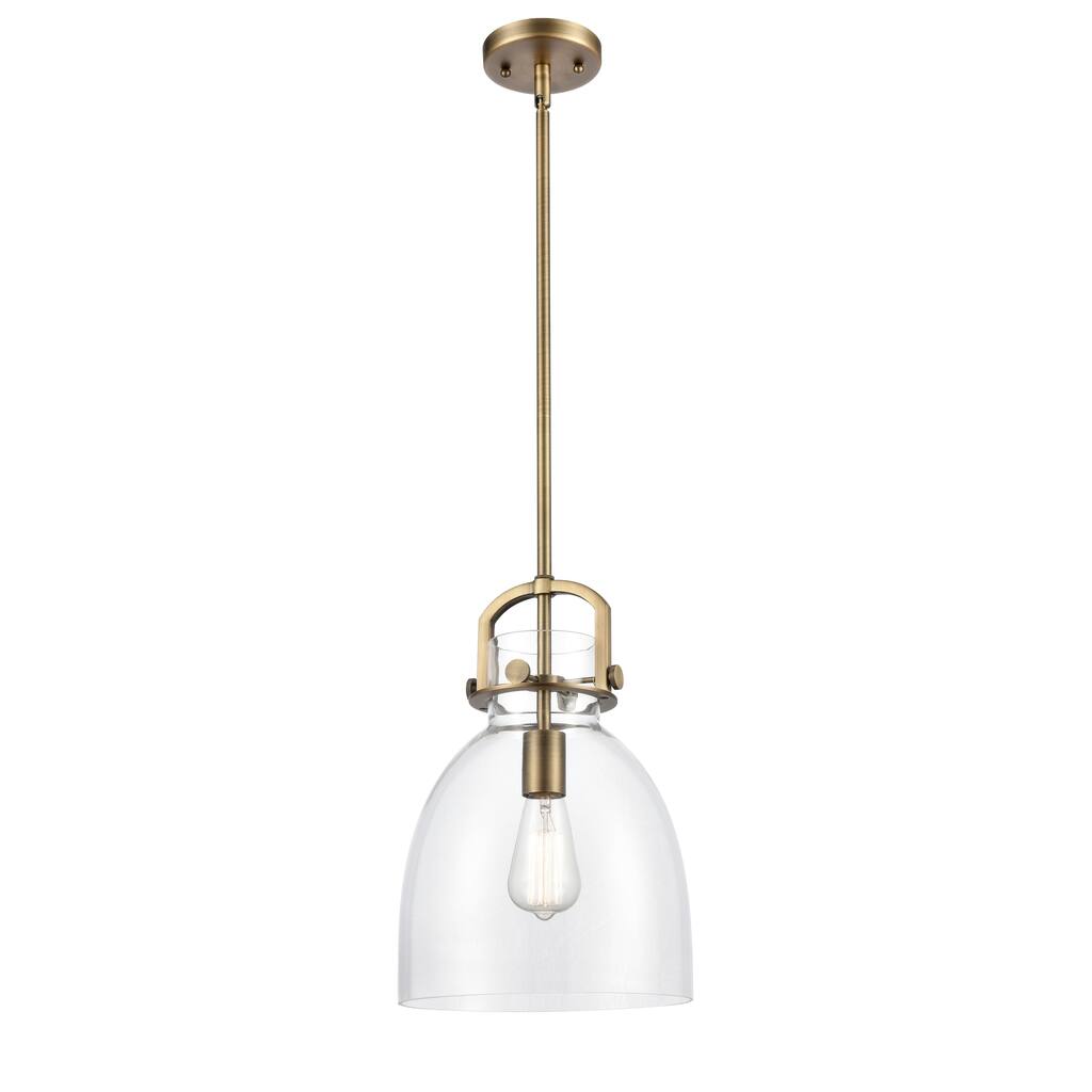 Innovations Lighting Newton Bell - 1 Light 10" Stem Hung Pendant